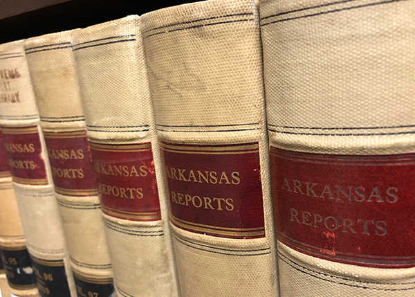 Bound volumes of Arkansas Court Opinions
