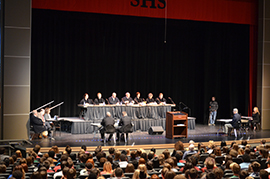 Court convenes, beginning in an informal session.