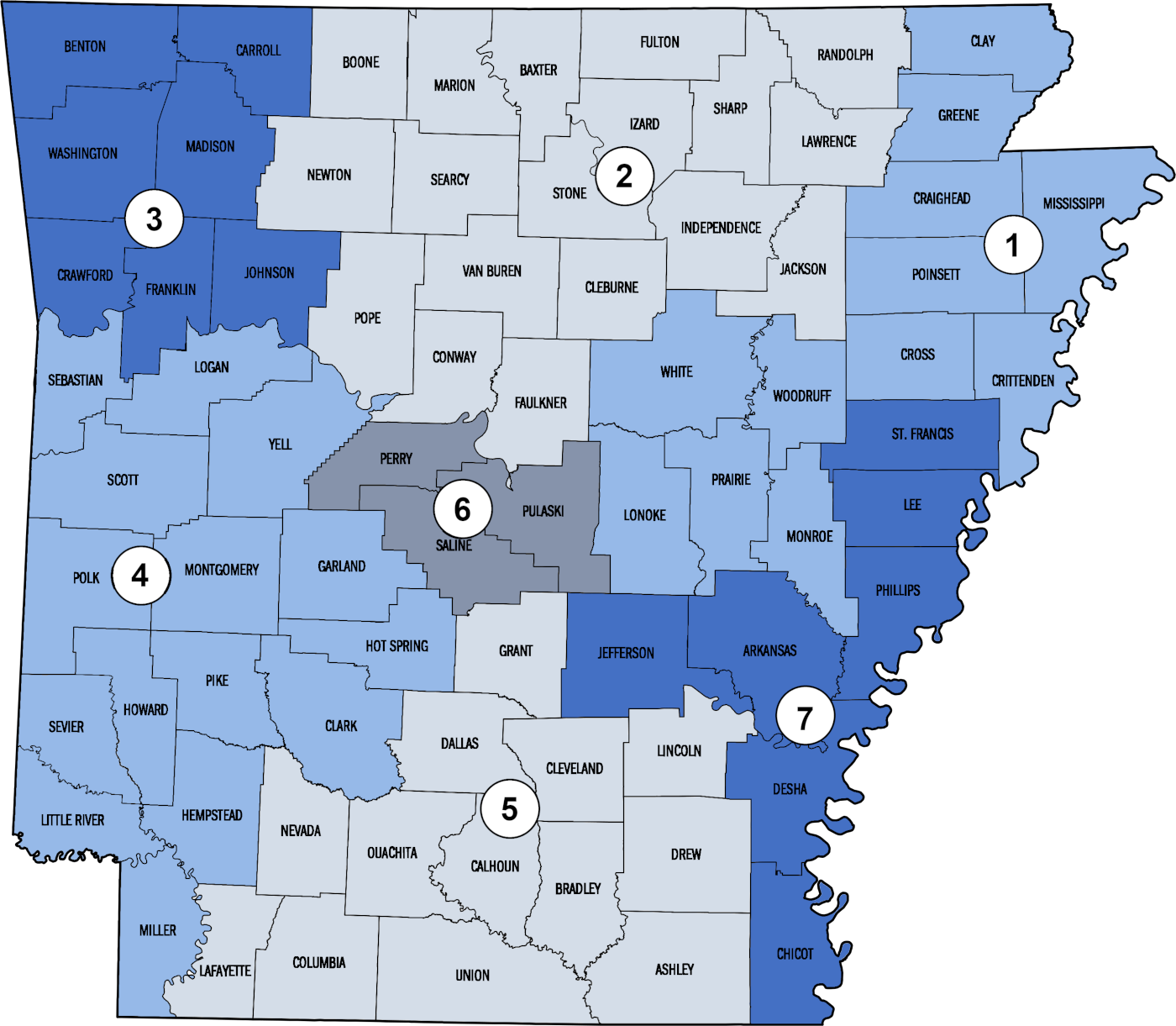 Court of Appeals Map